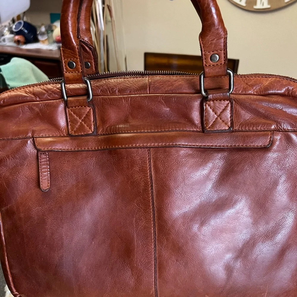 Brown Leather Bag - Picture 3 of 10